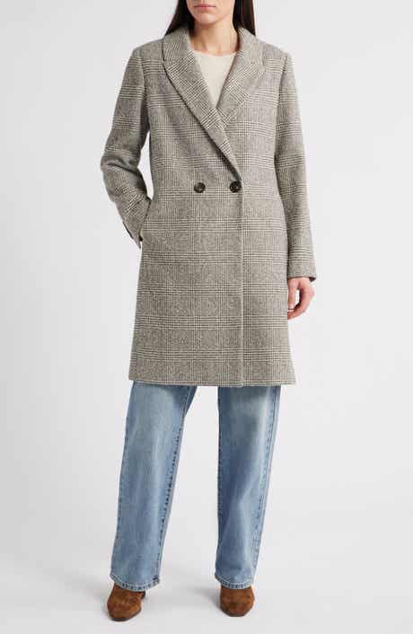 Sam Edelman Double Breasted Notch Lapel Coat