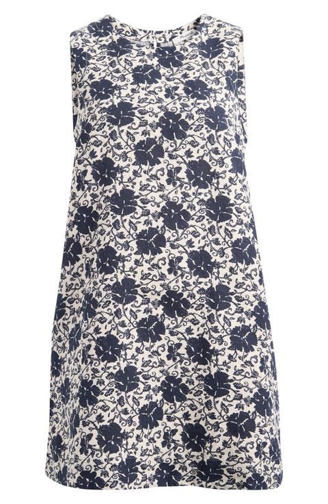 Sleeveless Mini Shift Dress