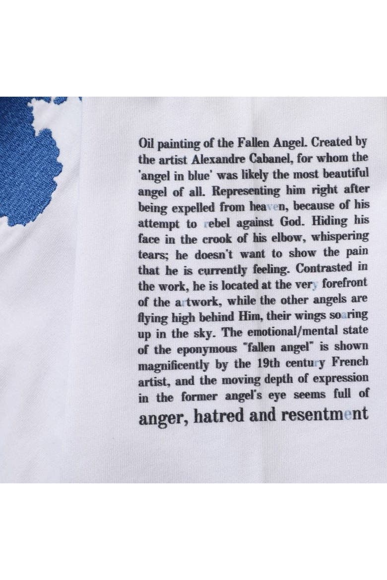 Fallen Angel Tee, Alternate, color, White
