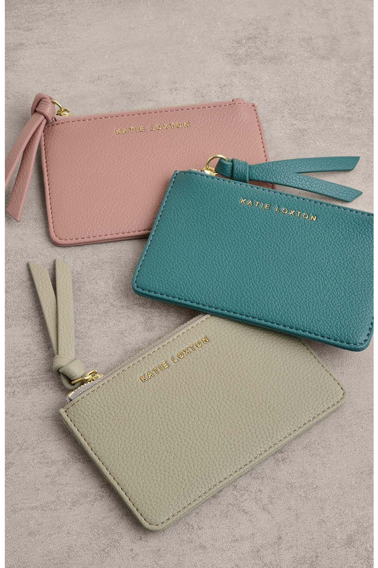 Hallie Coin and Cardholder, Alternate, color, Pink Heather