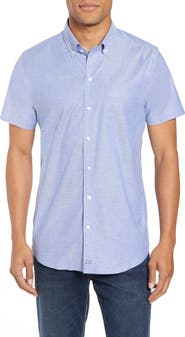Cutter & Buck Classic Fit Short Sleeve Button-Down Oxford Shirt
