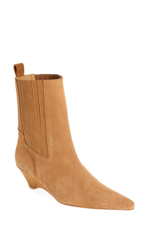 Parker Curved Wedge Bootie