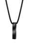 Men's Vertical Bar Pendant Necklace