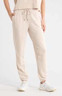 90 DEGREE BY REFLEX Stripe French Terry Joggers