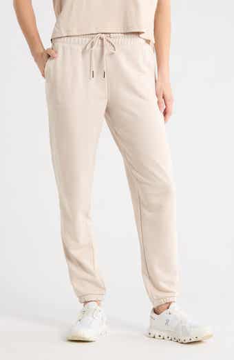90 DEGREE BY REFLEX Stripe French Terry Joggers