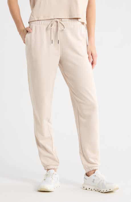 90 DEGREE BY REFLEX Stripe French Terry Joggers