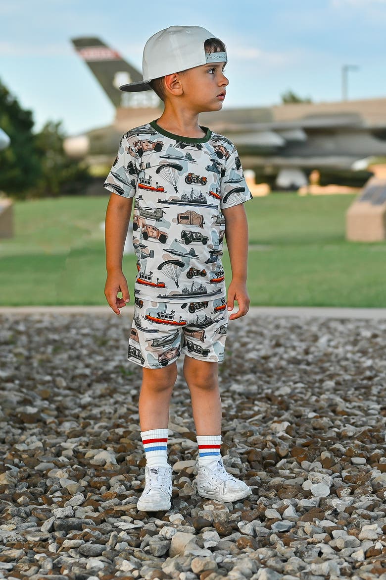 The Brave 2.0 2 Piece Shorts Set, Alternate, color, Camo