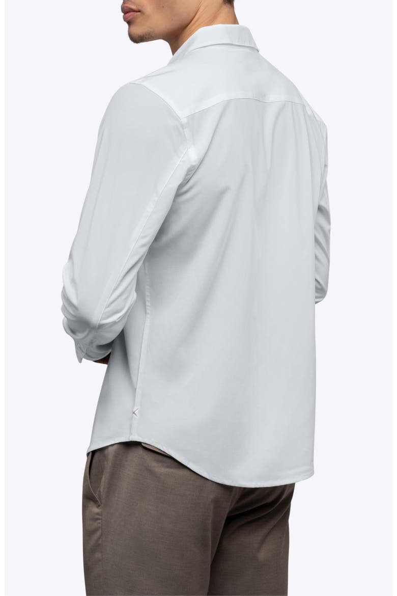 Soho Long Sleeve Button Up Shirt, Alternate, color, WHITE