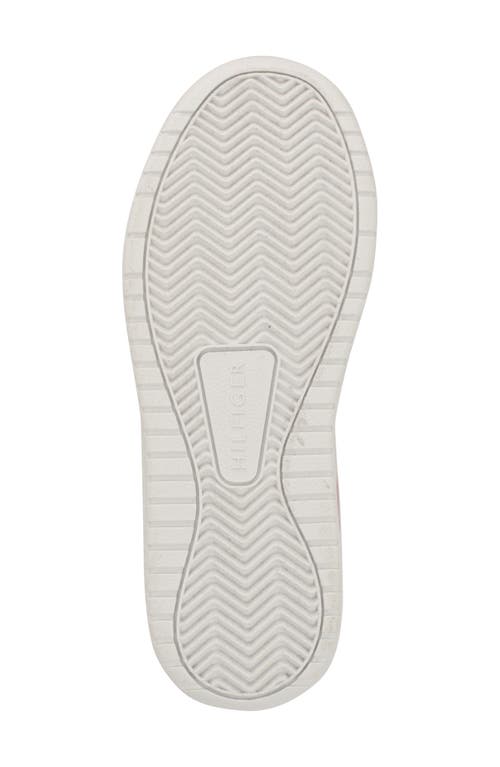 Tommy Hilfiger Twigye Sneaker In White/coco Pink
