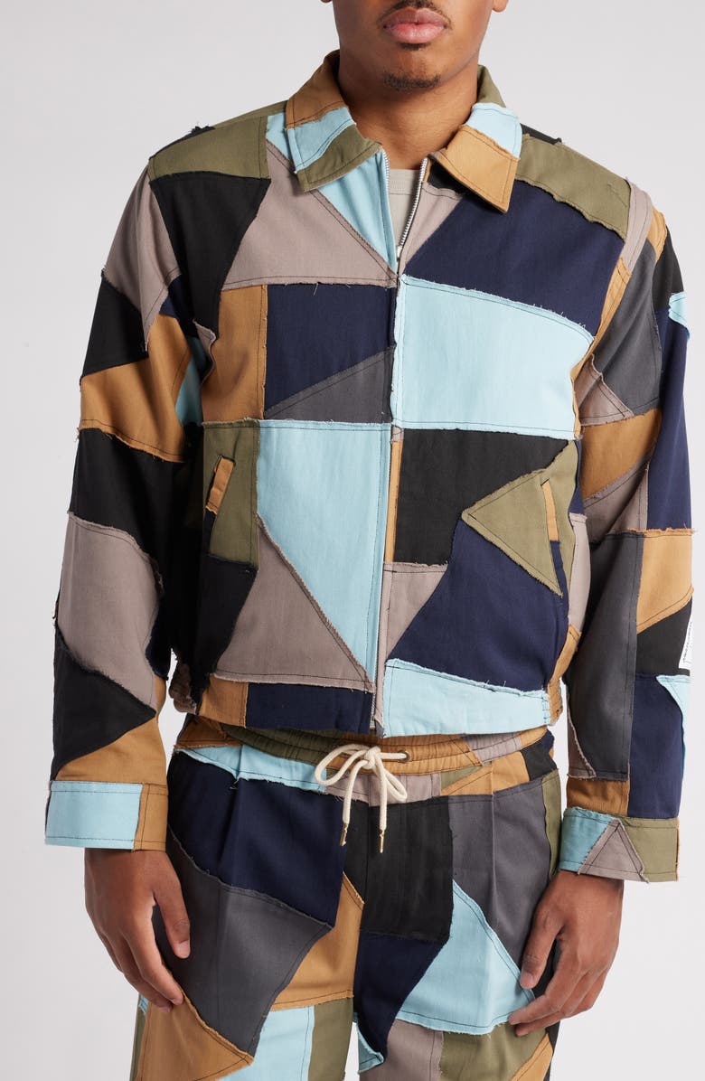 JUNGLES Offcuts Patchwork Jacket, Alternate, color, 