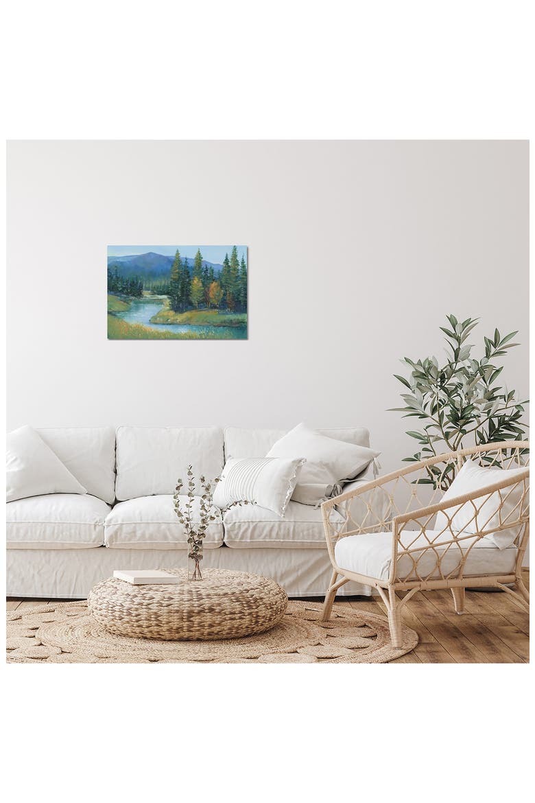 Trout Stream II by Tim OToole Canvas Wall Art, Alternate, color, GREEN MOUNTAIN VALLEY
