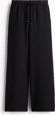 H&M Plumeti Drawstring Trousers