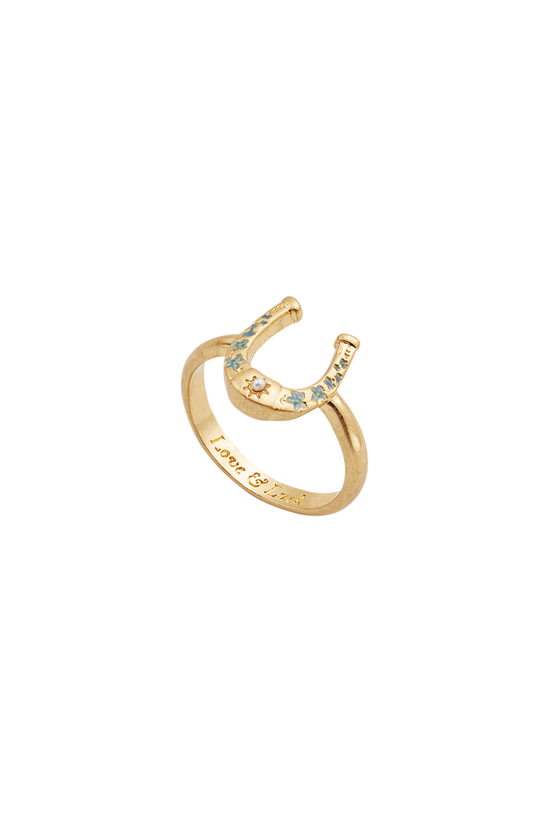 Lucky in Love Ring, Main, color, Gold