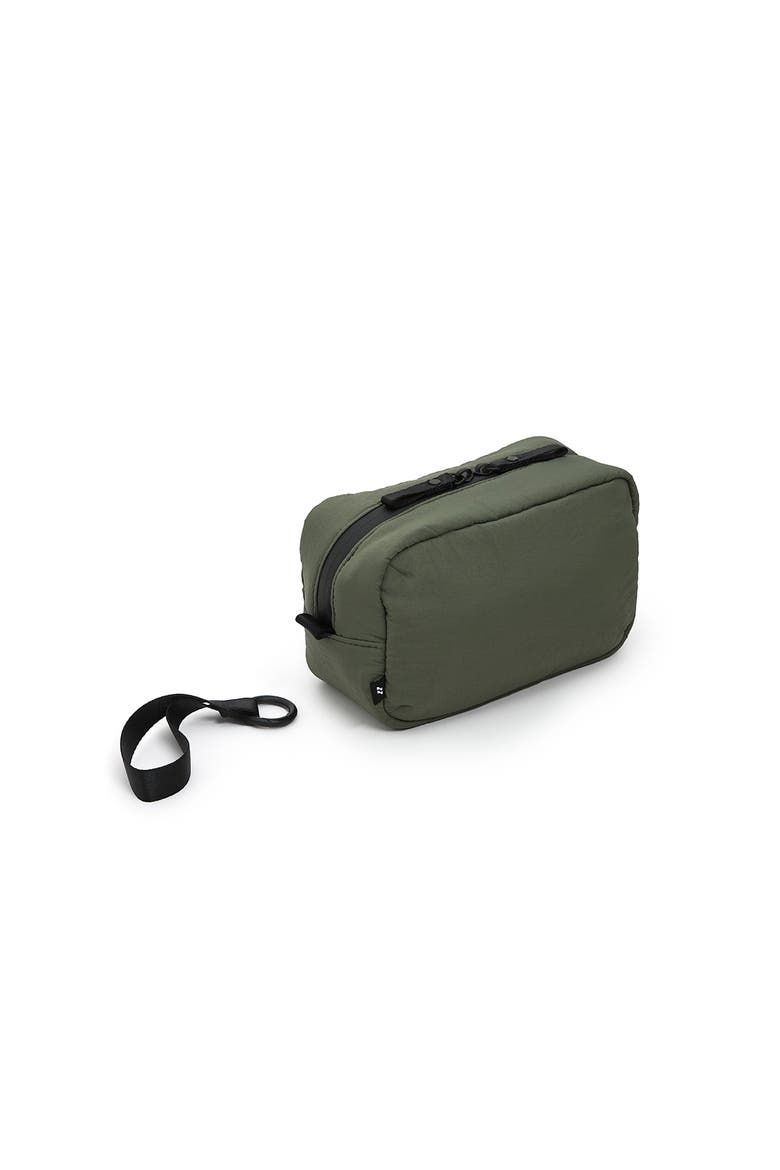 ORDO Travel Essentials Organizer Pouch with Zipper Closure, Alternate, color, Moss