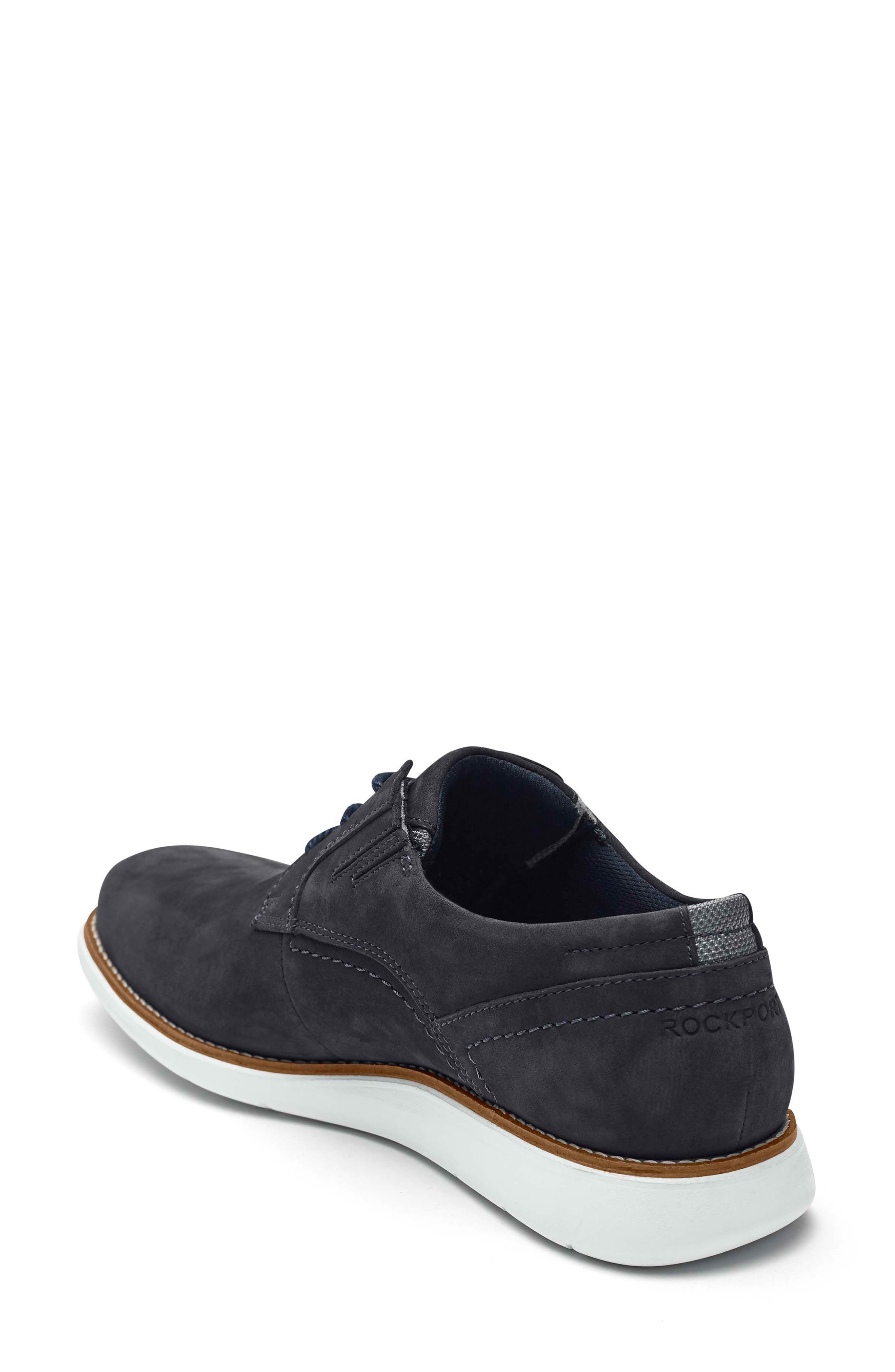 Total Motion Sport Plain Toe Derby, Alternate, color, NEW DRESS BLUE NUBUCK