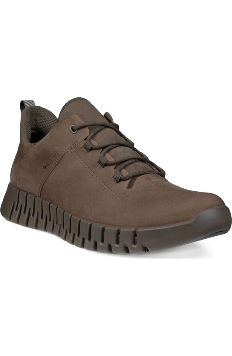 ECCO Gruuv Gore-Tex Sneaker, Main, color, Dark Clay