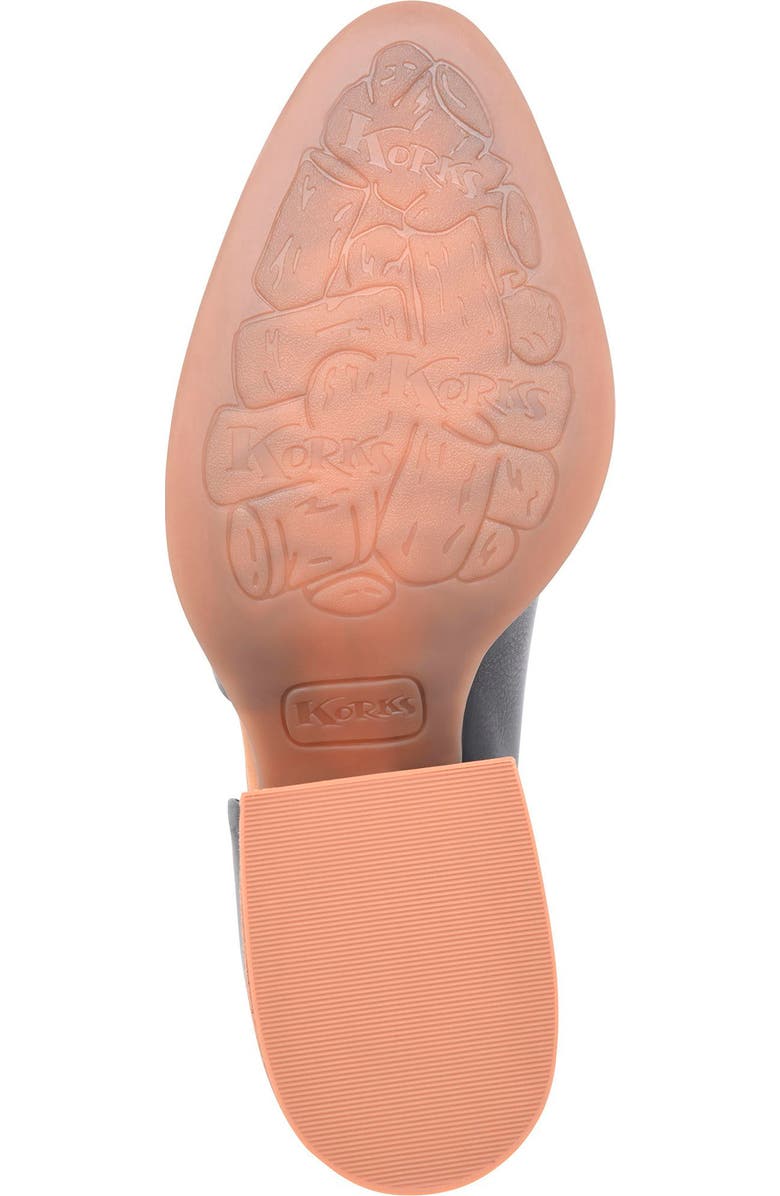 KORKS Kayla Block Heel Asymmetric Pump, Alternate, color, Black