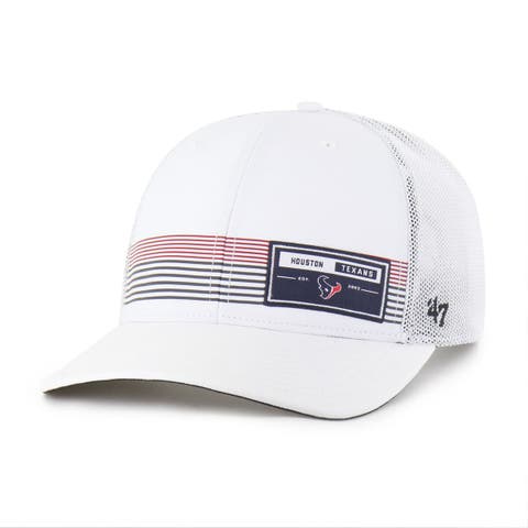 Men's '47 White Houston Texans Rangefinder Trucker Adjustable Hat