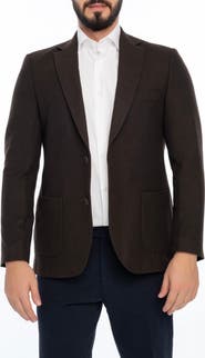 VELLAPAIS Solid Sport Coat