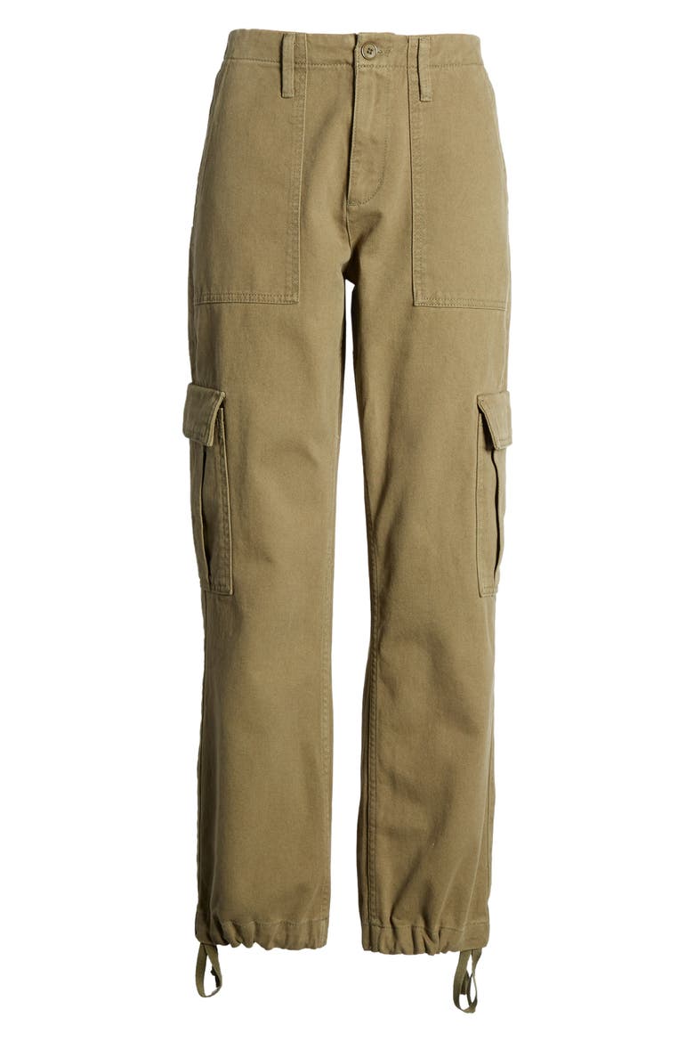 Authentic Twill Cargo Pants, Alternate, color, OLIVE