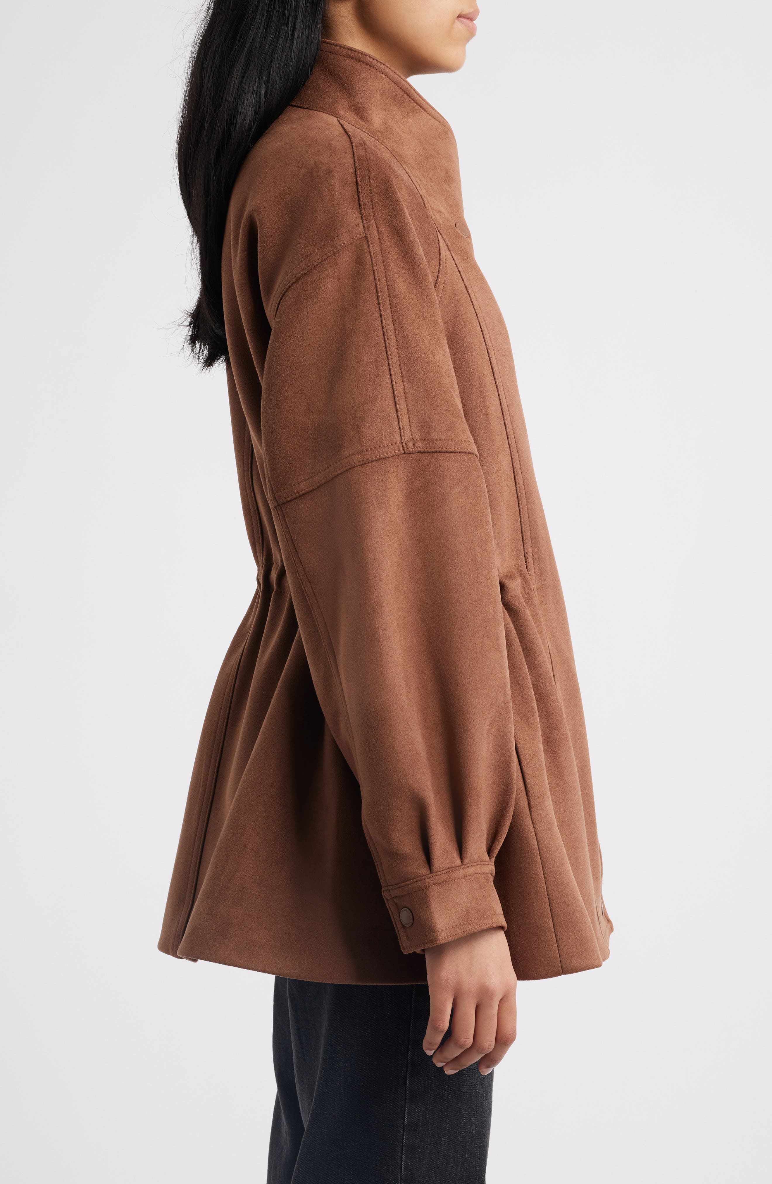 Faux Suede Jacket (Women) | Nordstrom