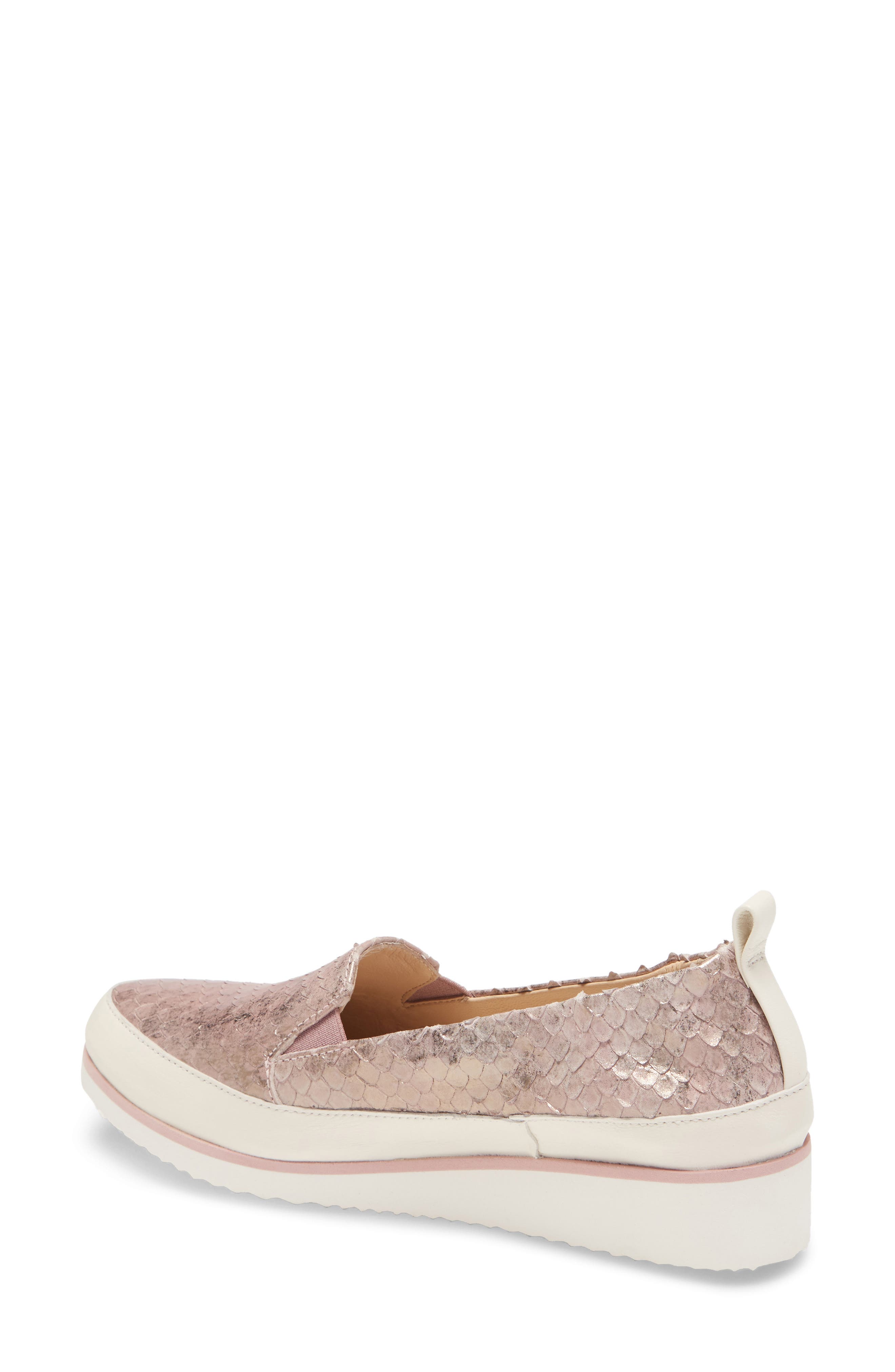 Nell Slip-On Sneaker, Alternate, color, ROSE METALLIC