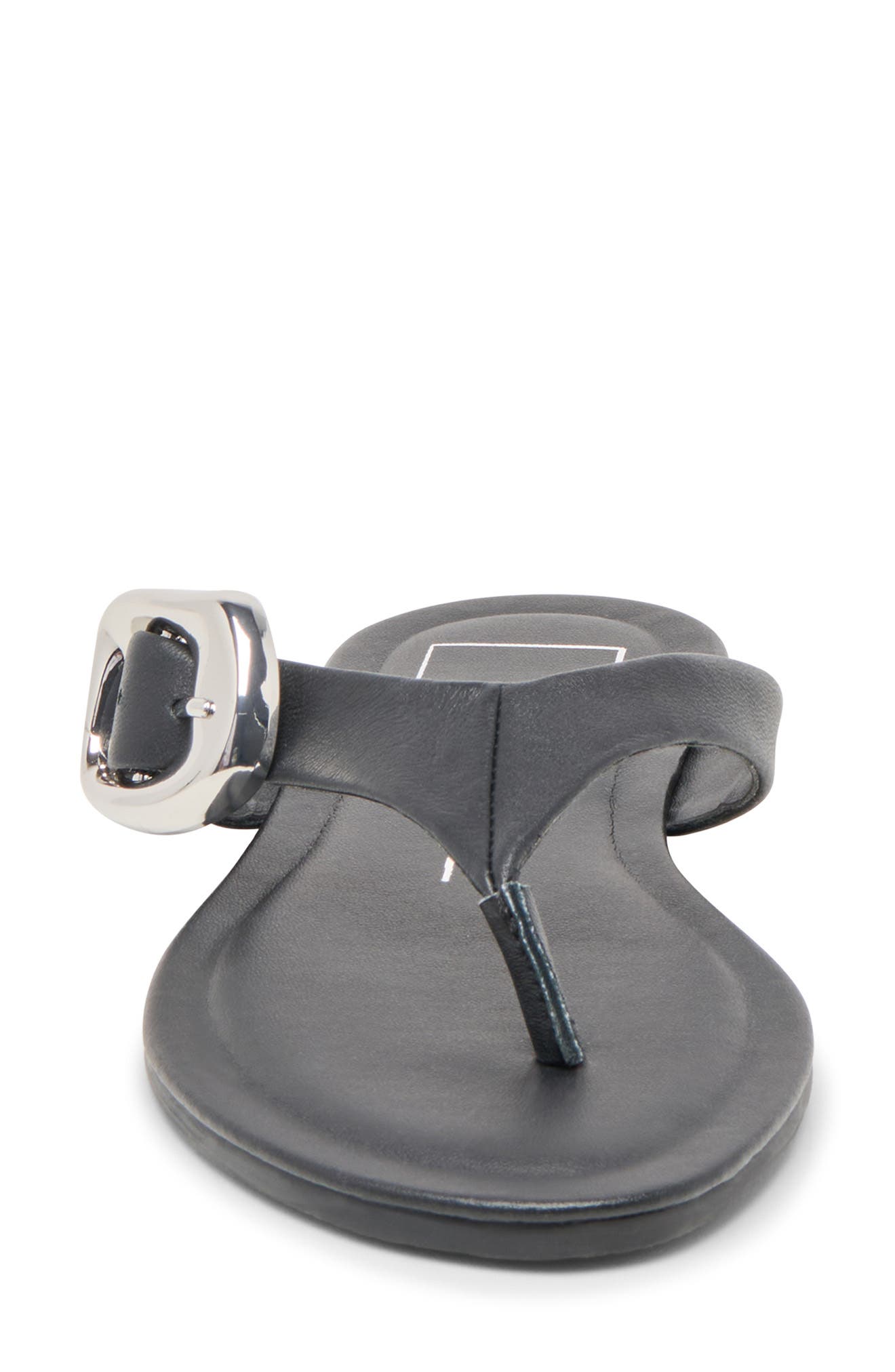 Dolce Vita Rossa Flip Flop, Alternate, color, Black Leather