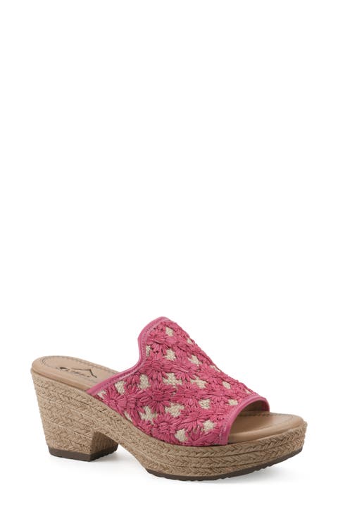 Bizzie Platform Wedge Espadrille Sandal (Women)