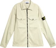 Stone Island Stretch Cotton Overshirt