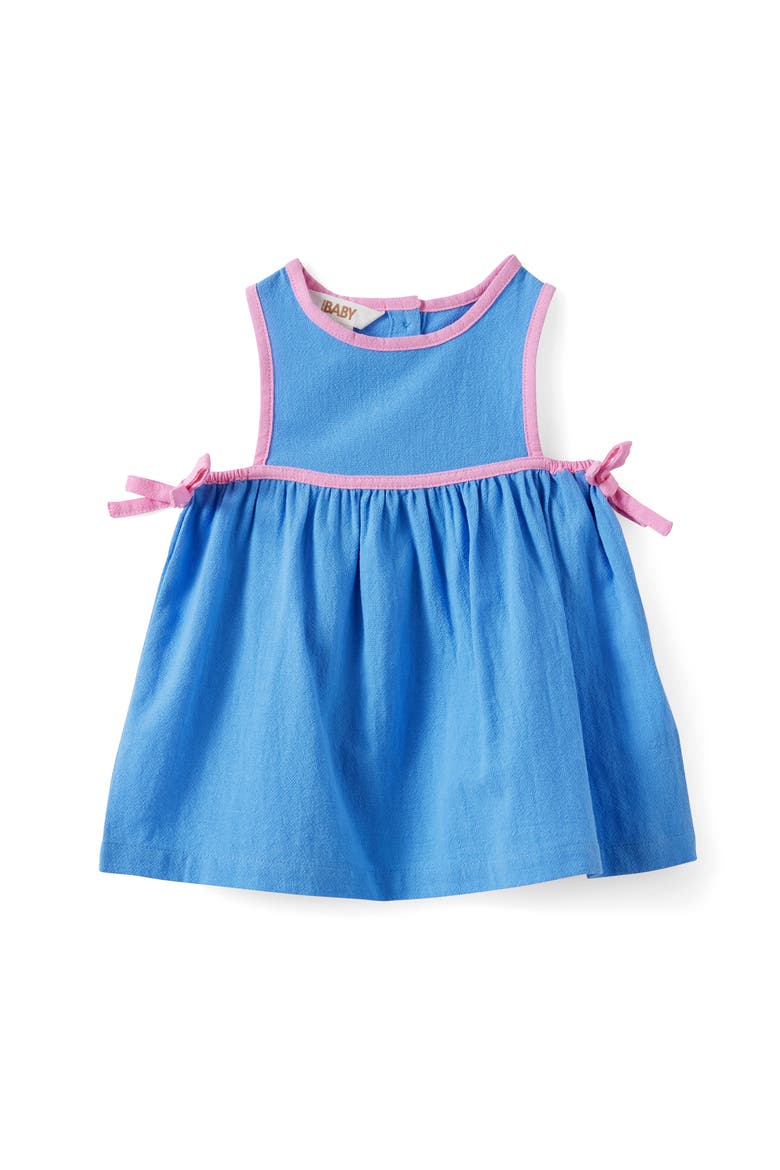 Ellie Woven Dress, Main, color, Blue Bonnet