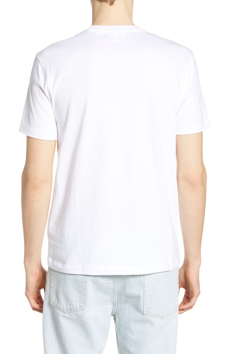 Lacoste Hawaiian Print Regular Fit Logo T-Shirt, Alternate, color, 