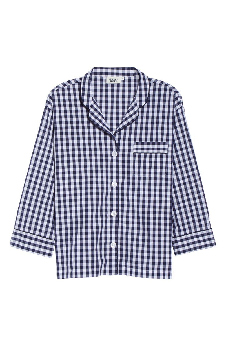 Sleepy Jones Marina Women's Pajama Shirt, Main, color, 