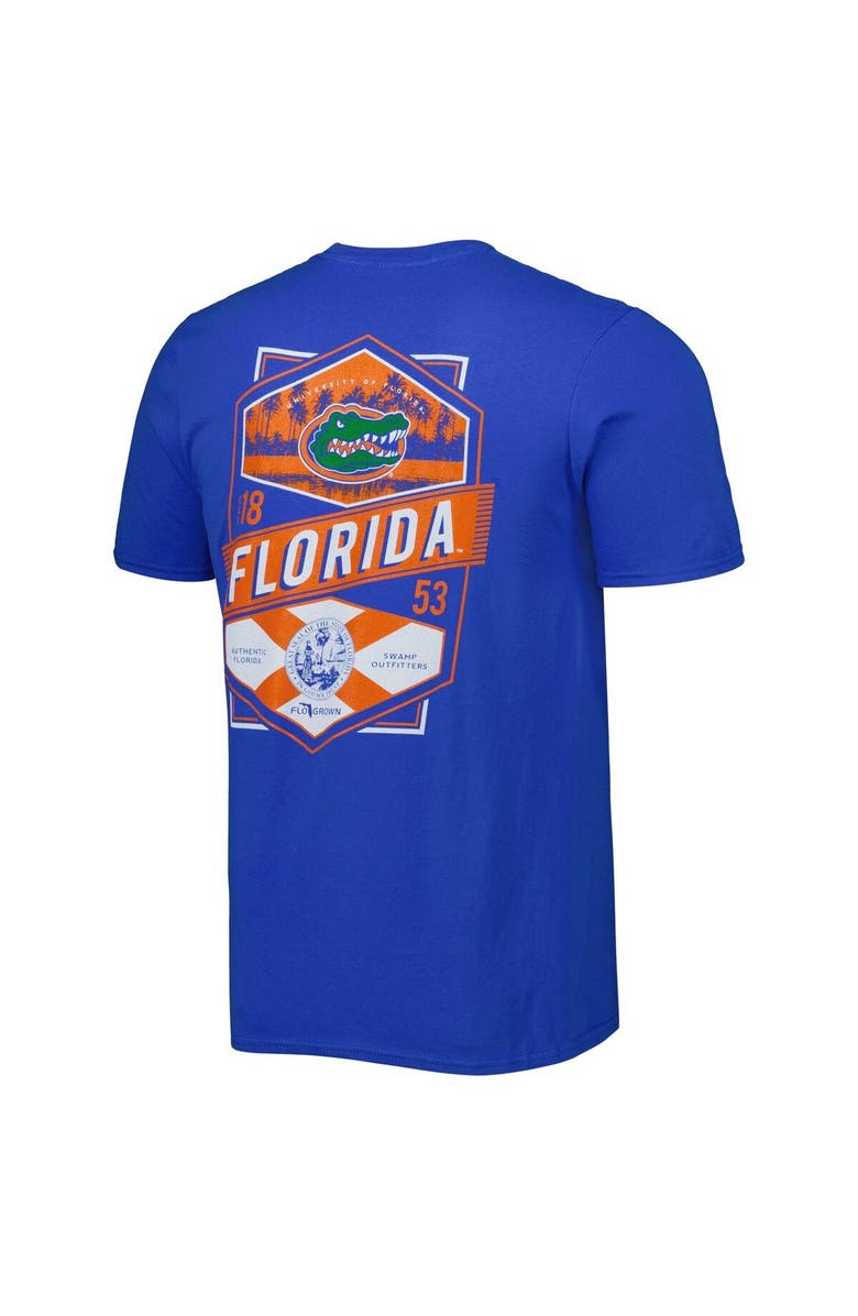 FLOGROWN Men's Royal Florida Gators Double Diamond Crest T-Shirt, Alternate, color, 