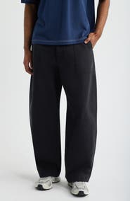BP. Barrel Leg Cotton Twill Pants