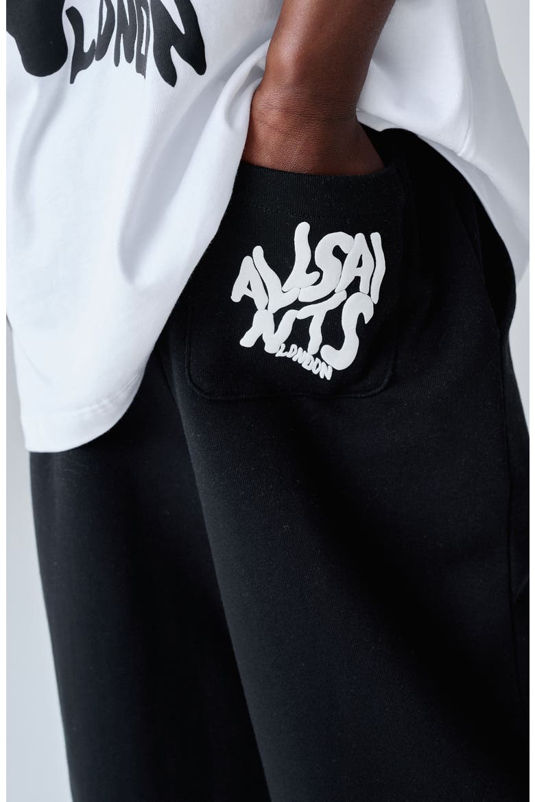 Kids' Orlando Sweat Shorts, Alternate, color, BLACK