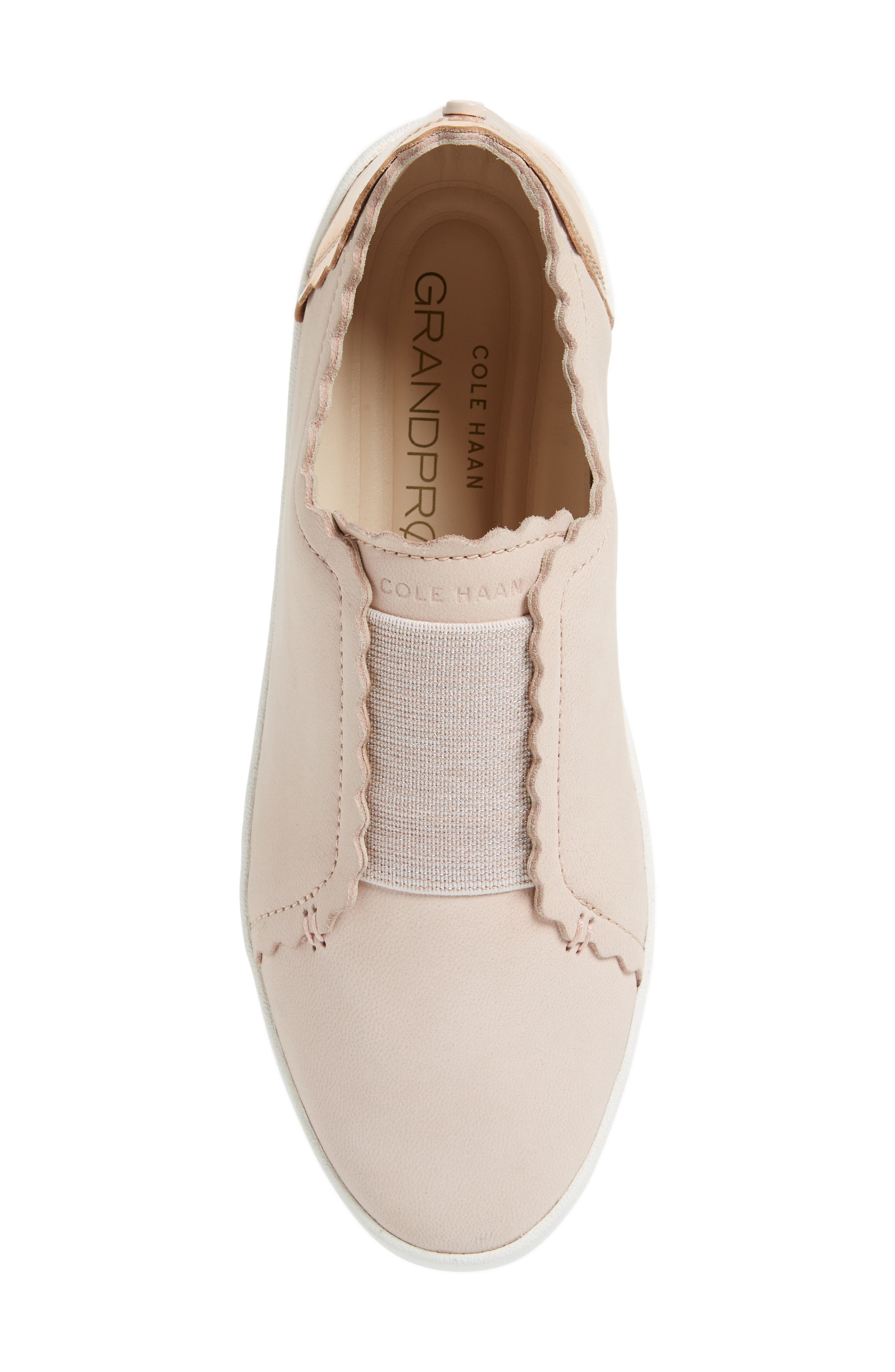 Cole Haan GrandPro Spectator Scalloped Slip-On Sneaker, Alternate, color, 