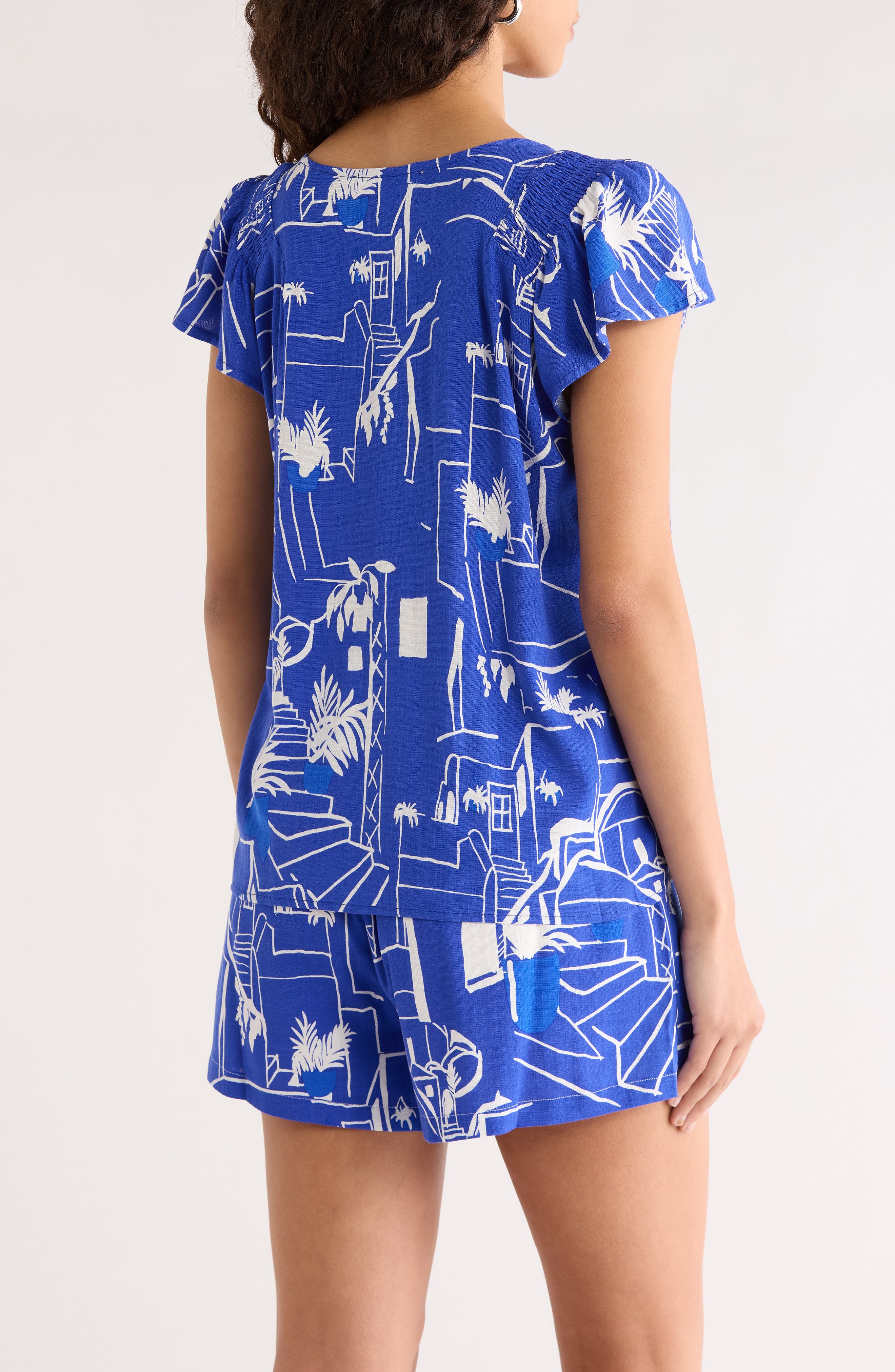 Mims Town Dade Ruffle Sleeve Top - image 2
