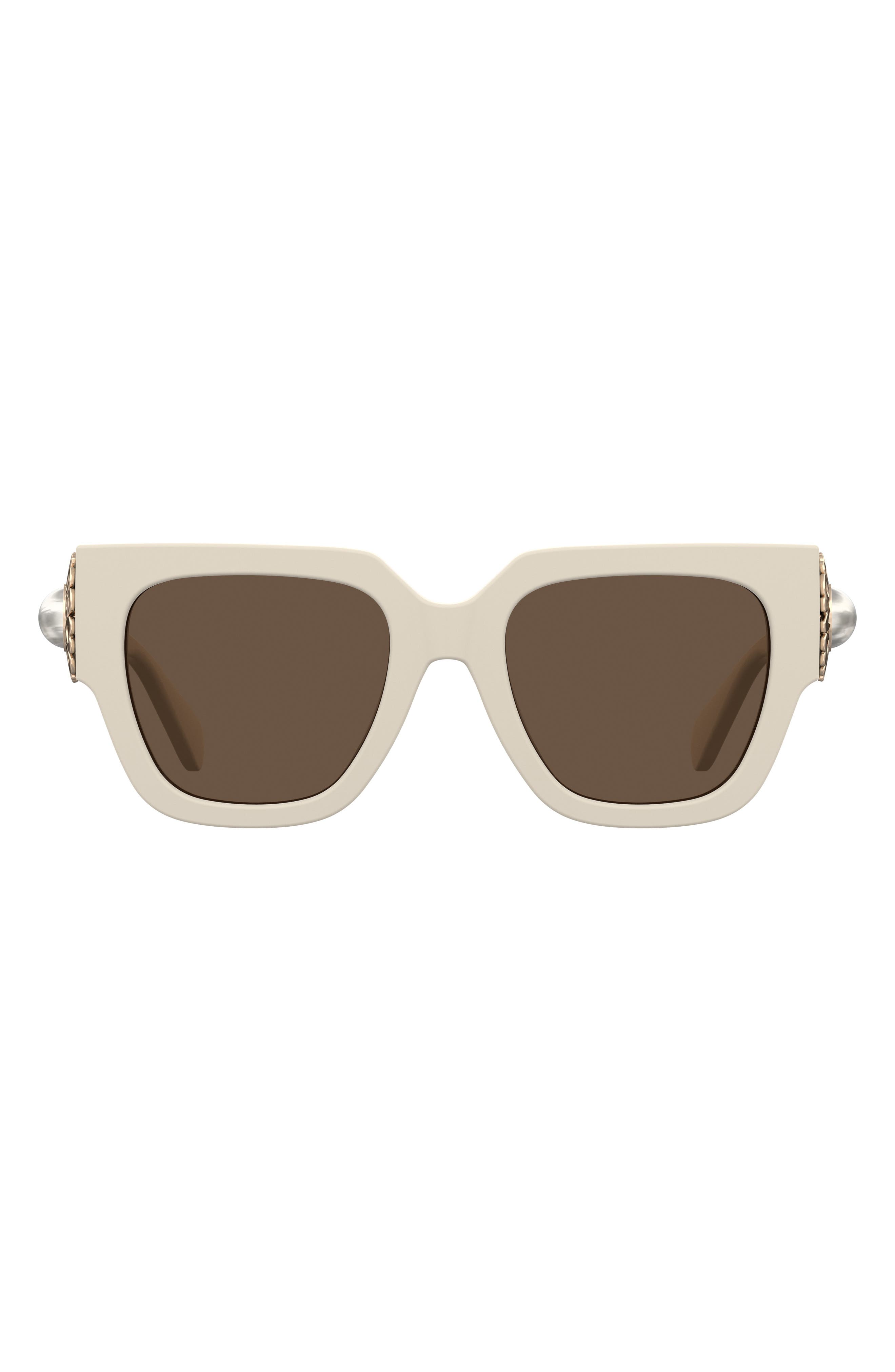 Moschino 52mm Square Sunglasses