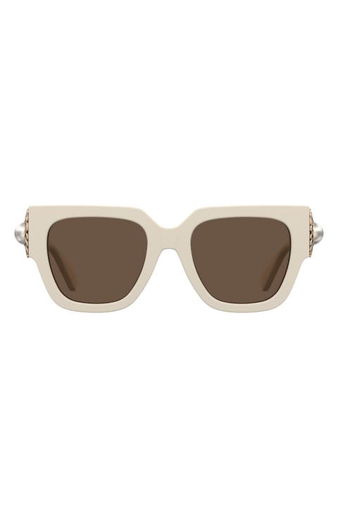 52mm Square Sunglasses