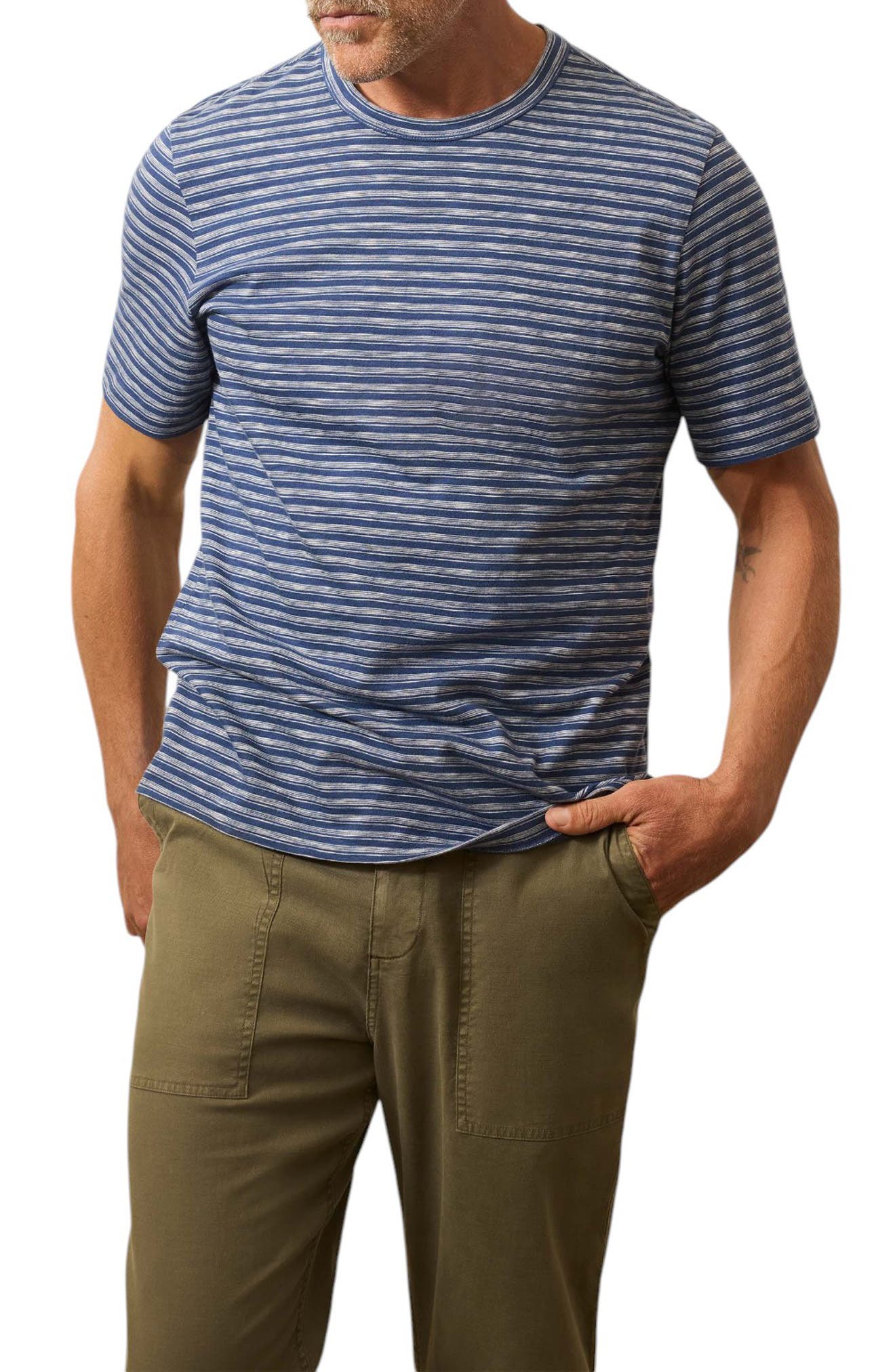 Sunwashed Stripe Organic Cotton T-Shirt - image 3