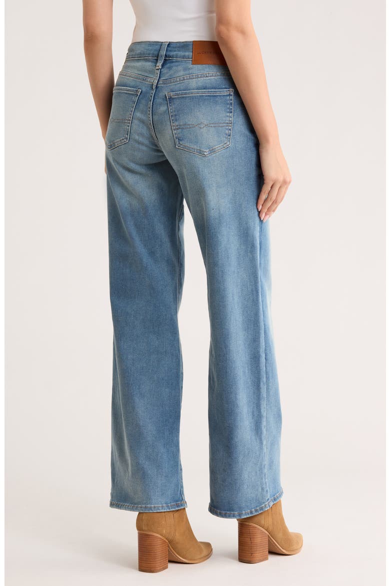 Sweet Mid Rise Wide Leg Jeans, Alternate, color, FAIRMONT