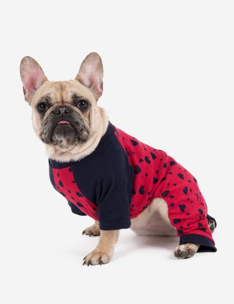 Dog Cotton Matching Family Pajamas, Animals & Paw Prints