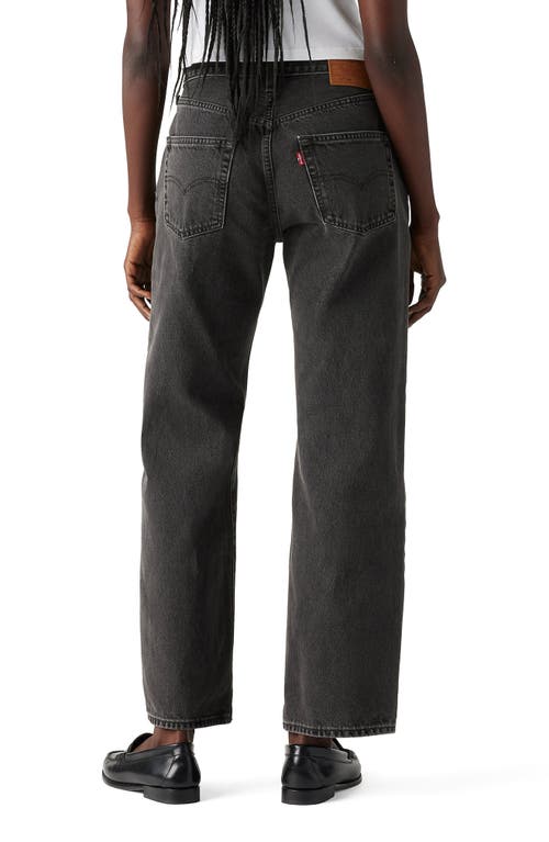Levi's 501 90s High Rise Straight Ankle Jeans In Smooth Operator In Gray