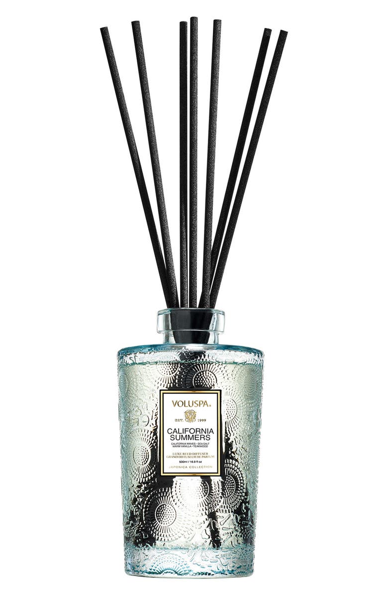 Voluspa California Summers Luxe Reed Diffuser, Alternate, color, 
