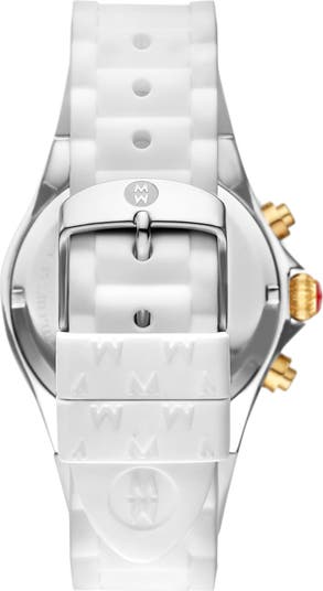 Jellybean Silicone Strap Watch, 38mm