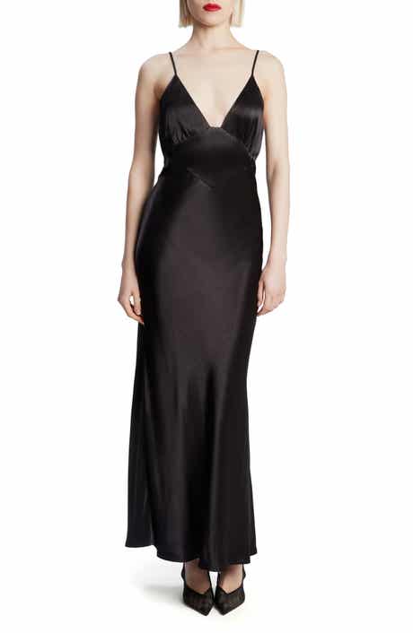 Bardot Capri Satin Cocktail Slipdress