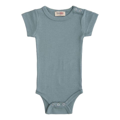 Short Sleeved Modal Bodysuit (Baby)
