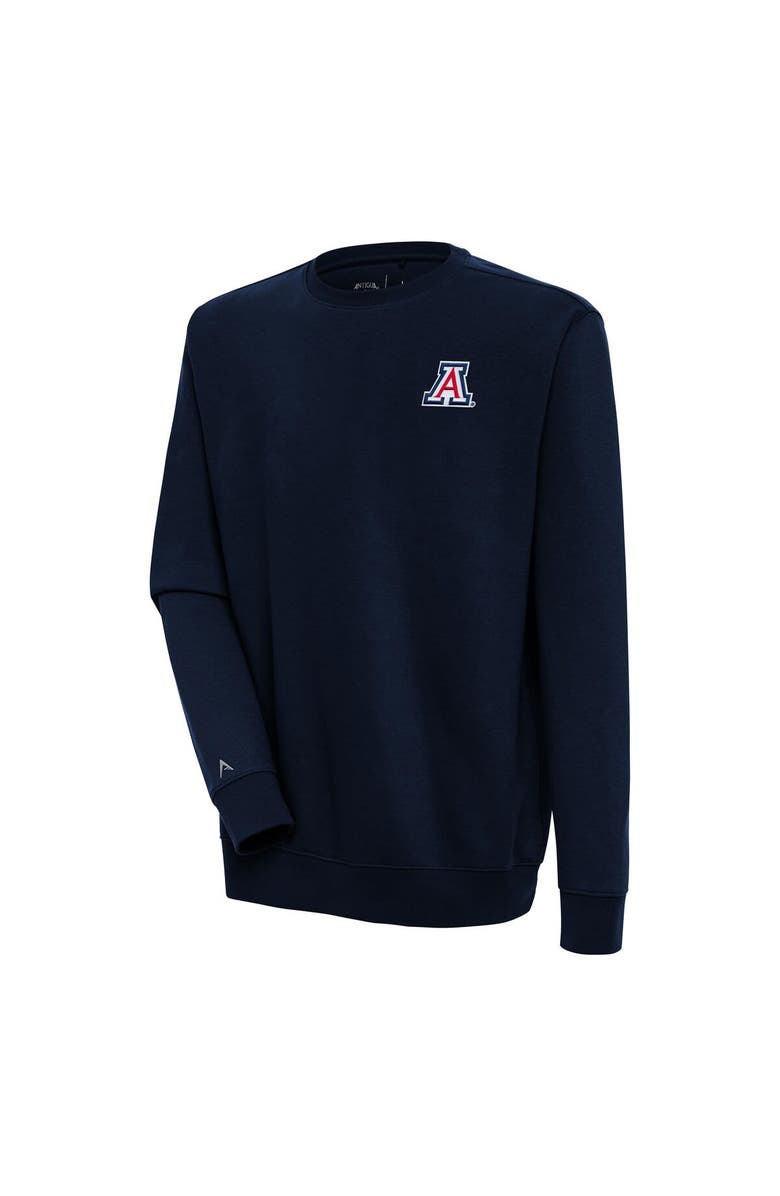 ANTIGUA Men's Antigua  Navy Arizona Wildcats Victory Pullover Sweatshirt, Main, color, 