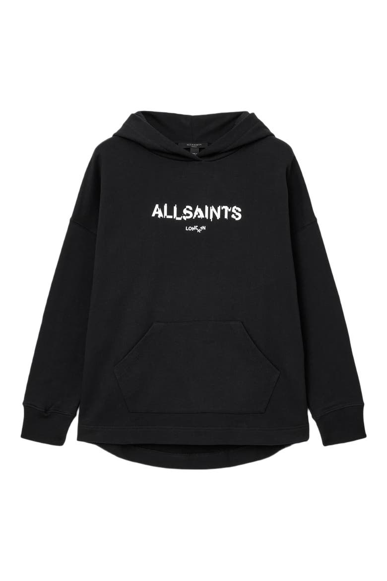 Static Etie Logo Hoodie, Alternate, color, BLACK