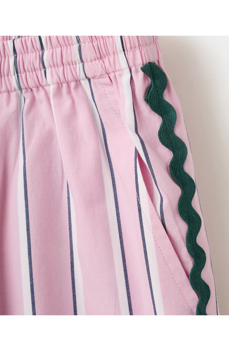 MANGO TEEN Striped RickRack Trim Pants, Alternate, color,